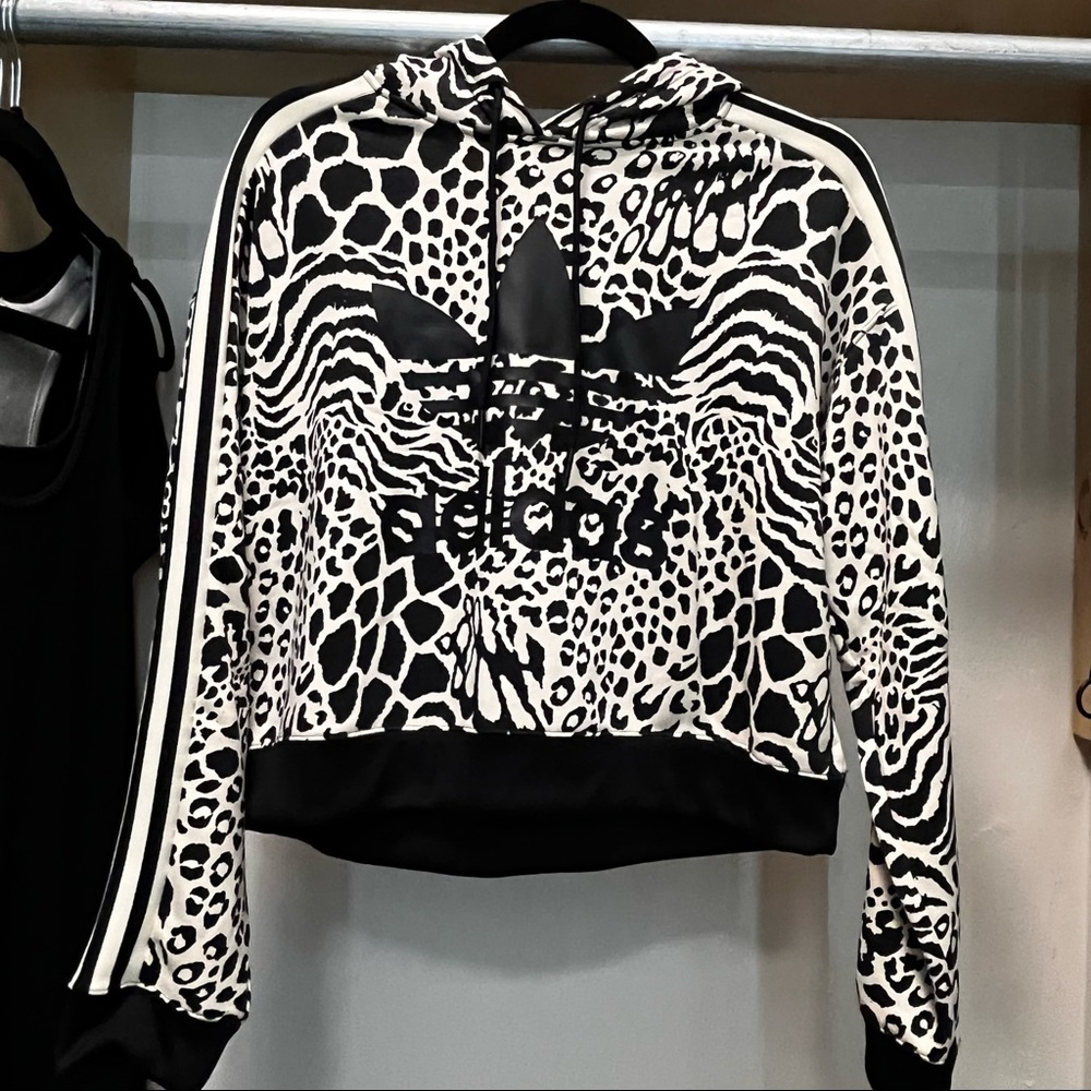 NWOT Adidas | Crop Hoodie